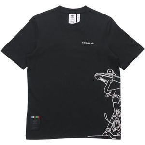 Adidas originals x Crossover Disney Goofy Tee retro Y2K